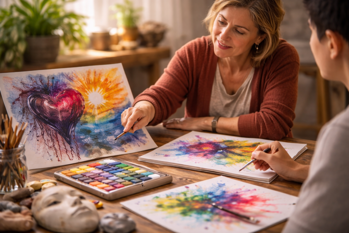  Trauma-Informed Art Therapy 